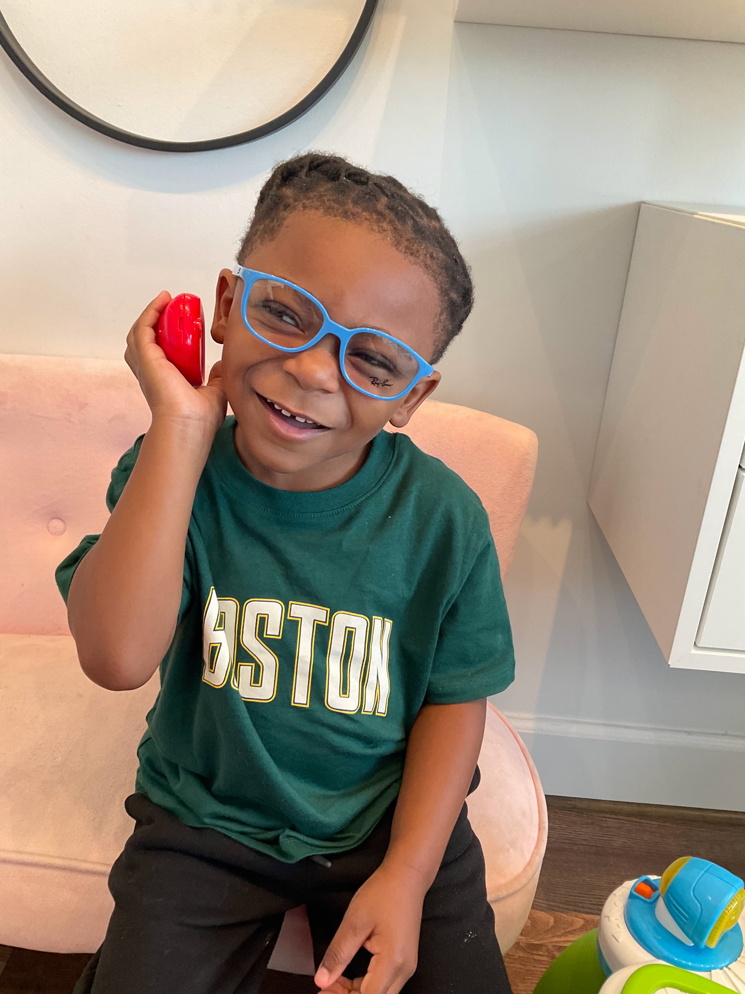 Patient experiencing dry eye relief at Navigation Eye Care Chesapeake