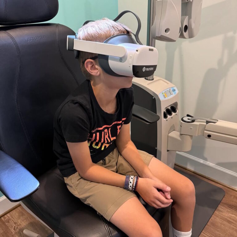 Advanced optometry equipment at Navigation Eye Care