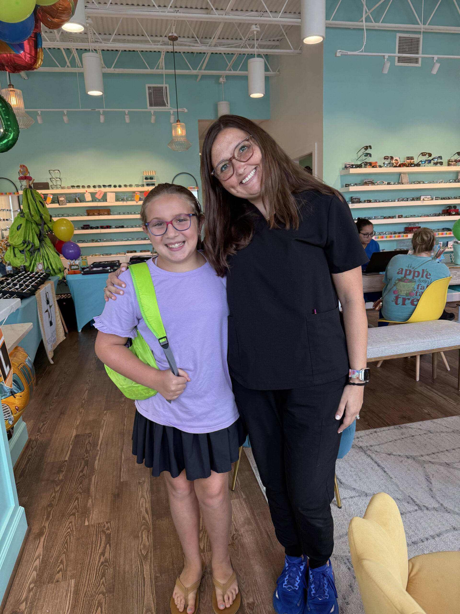 Child seen in Navigation Eye Care completed vision therapy for learning.